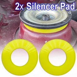 2X Silencer Pad Rubber Bushing Dampers Universal Front Car Suspension Strut Tower Mount Shock-Absorbing Bearing Washer Top Bump