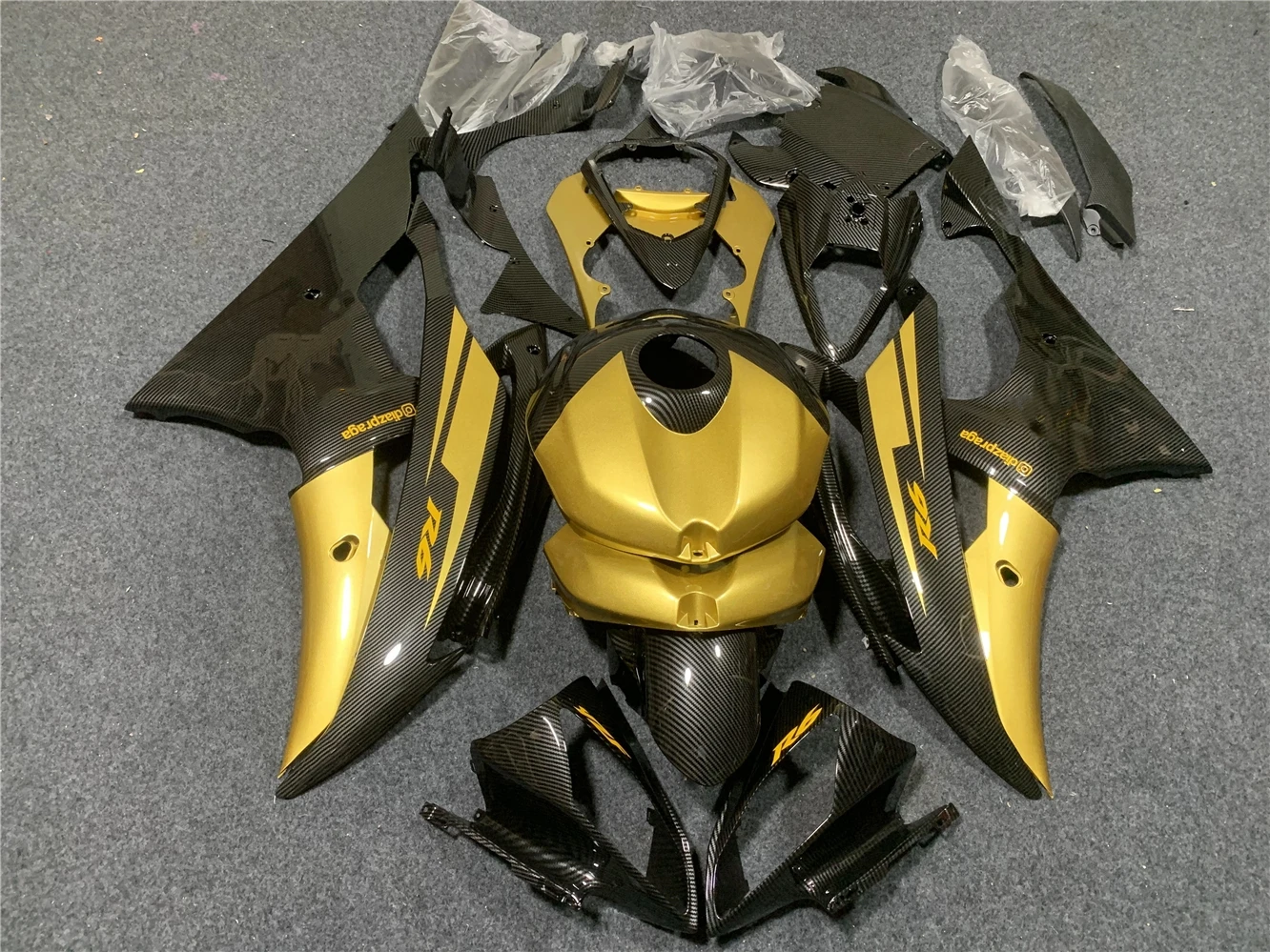 

Motorcycle fairing Kit fits YZF-R6 2008 2009 2010 2011 2012 2013 2014 2015 2016 YZF600 08 09 10 11-16 Fairing gold