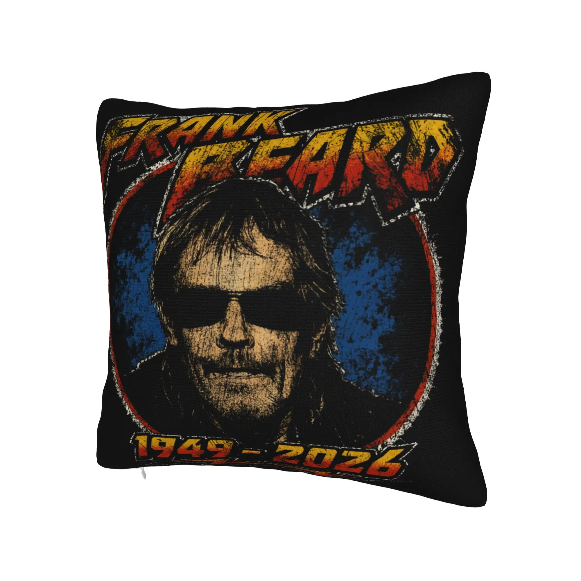 Decorative Pillowcases RIP Frank Beard Merch Chair  Pillow Case Cover Square Multiple Sizes