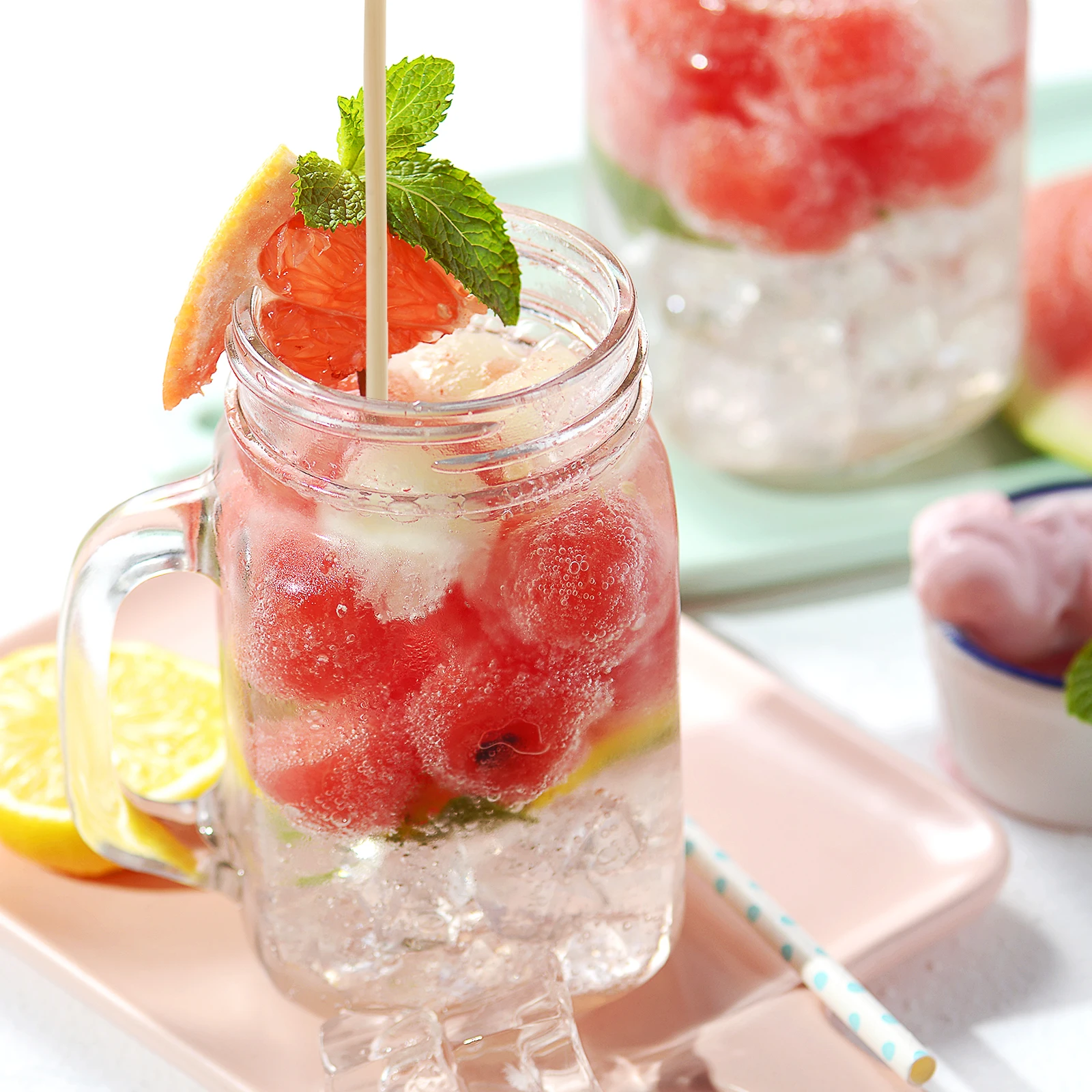 

100Pcs Stripe Wheat-Straw Straws Reusable Safe Drinking Straws for Coffee Beer Juice Party Supplies Eco-Friendly Household Use