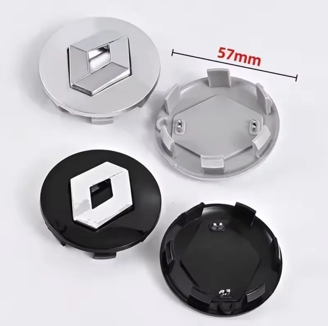 4pcs 54/57/60mm Wheel Center Hub Caps For Renault Duster Megane 2 3 4 IV Clio Duster Fluence Logan Captur Arkana Laguna MK4