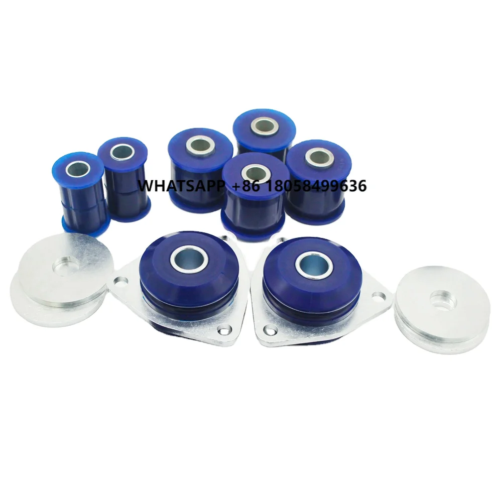 

High Quality Super Blue Polyurethane Bush Suspension Radius Arm Kit New Condition for Land Rover Defender Chassis Mount