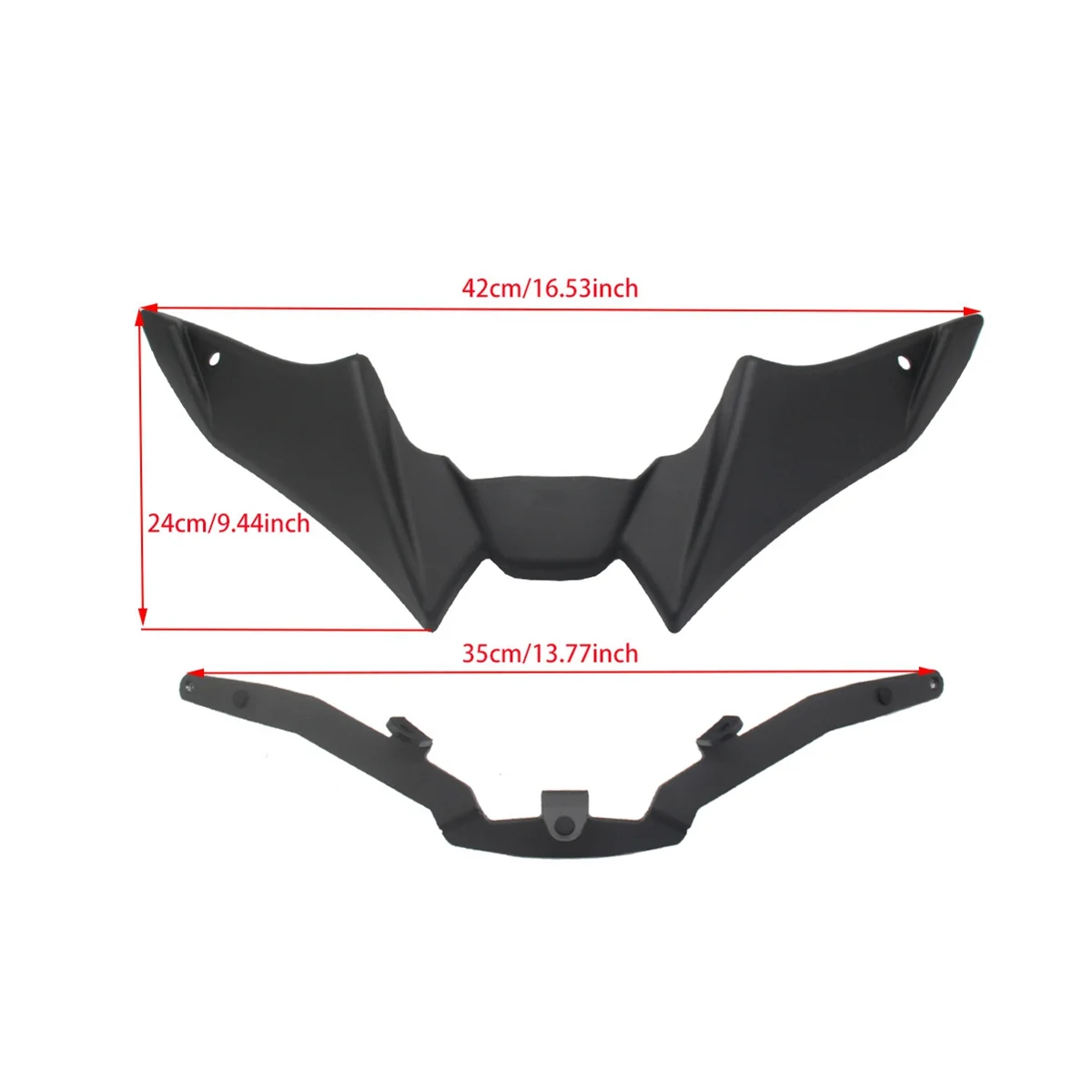 Motorcycle Sport Downforce Naked Forntal Spoilers Aerodynamic Wing Deflector for YAMAHA MT-09 SP 2021-2023 MT09 21-23