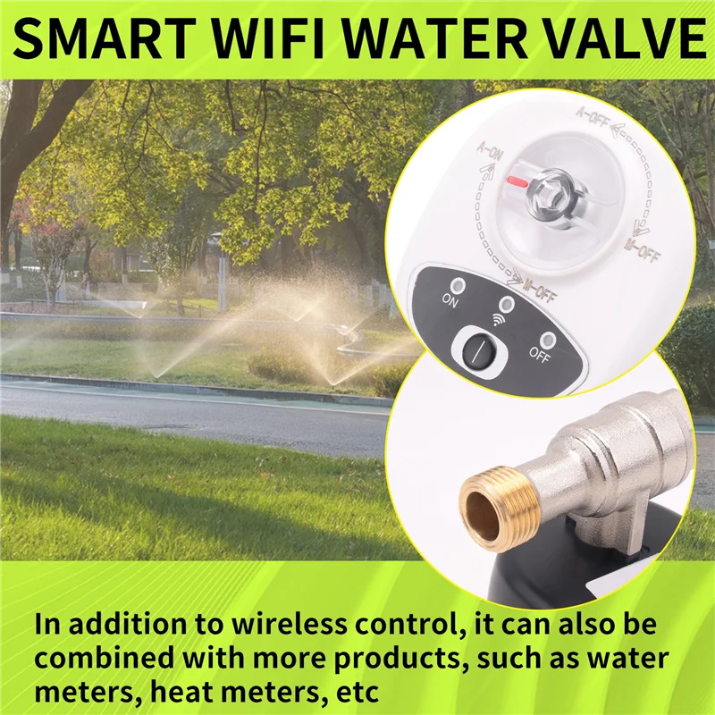 ABGR-Smart водяной клапан для приложения DN15, беспроводной таймер управления, автоматизация, соединительный клапан Alexa, сравнение