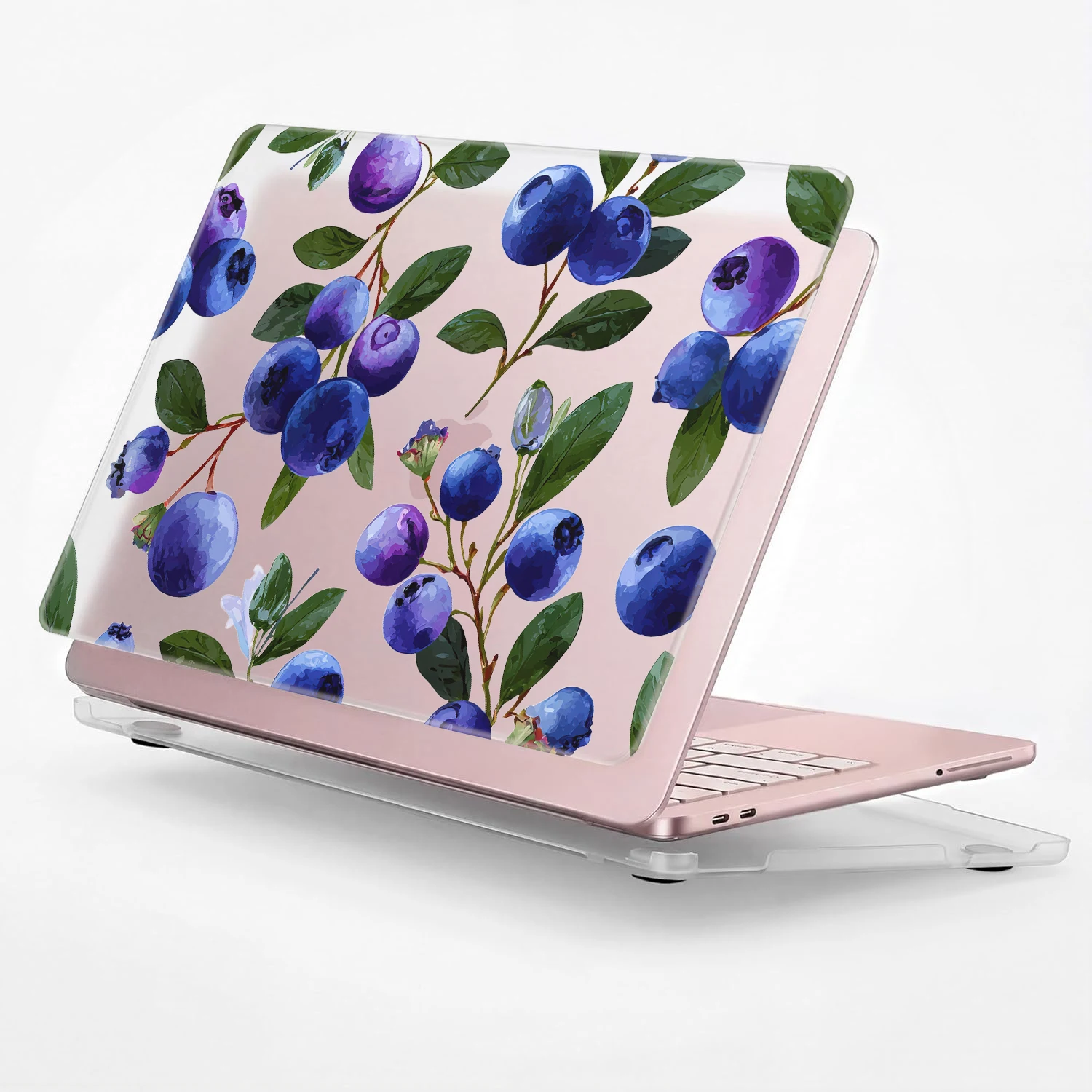 

Blueberry Laptop Case for MacBook Neo 13 Case 2026 A18 Pro A3404 Case for MacBook Air 13 15 M5 Pro 14 M4 16 max UV Print Case