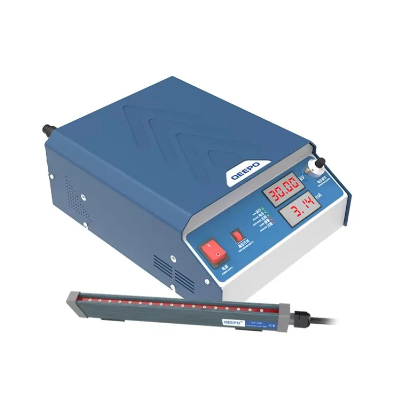 

Генератор высокого напряжения 30 кВ для IML (импульсная маркировка в прессе) и статической зарядки, статическая зарядная планка