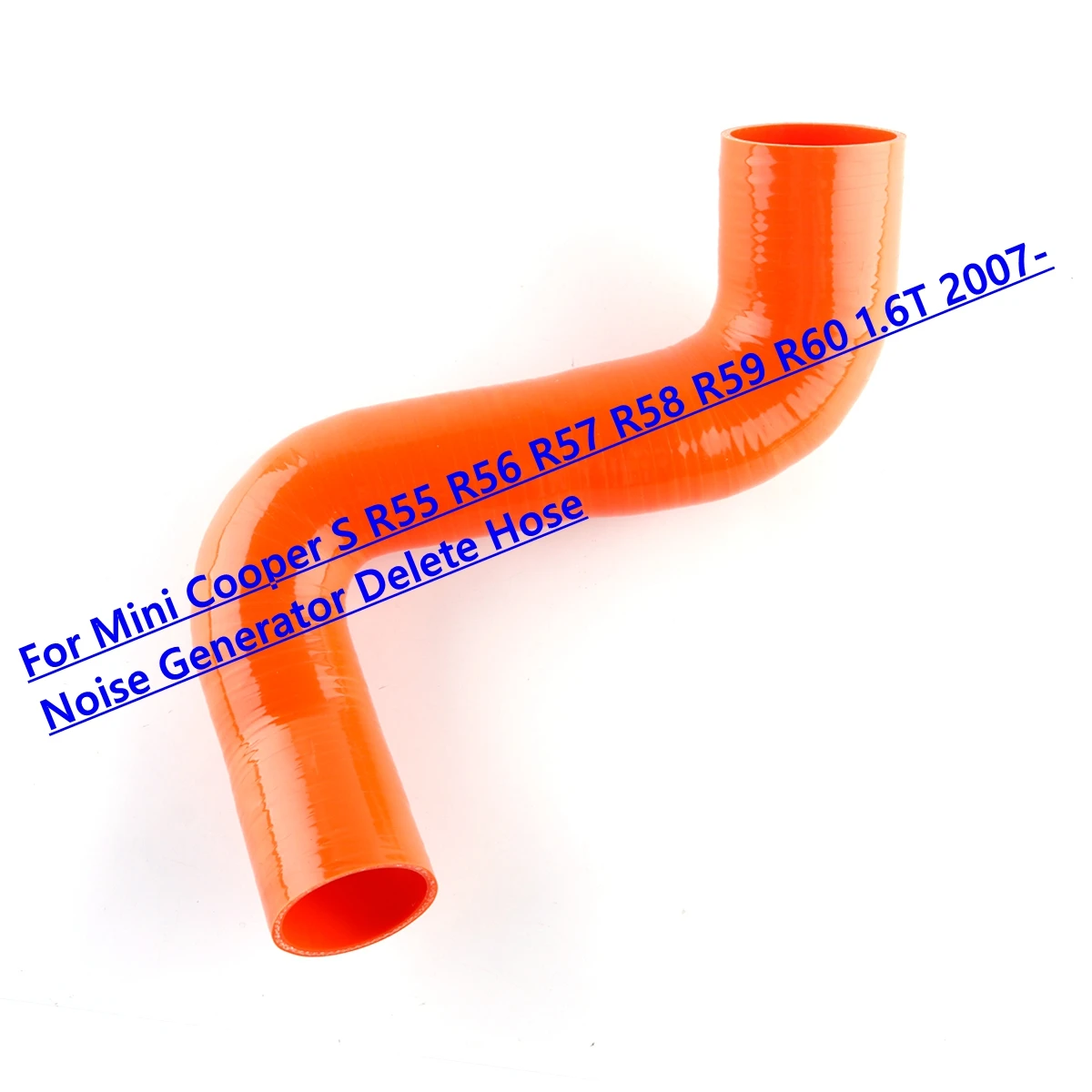 

Silicon Tube For Mini Cooper S R55 R56 R57 R58 R59 R60 1.6T 2007- Noise Generator Delete Hose Silicone Pipe 1Pc