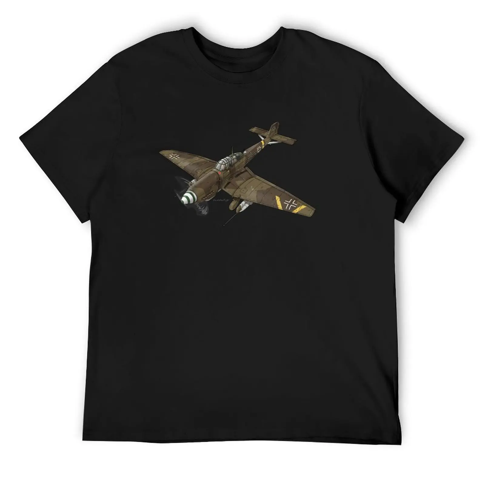 Junkers Ju87 Stuka T-Shirt anime stuff custom t shirt heavyweights street wear mens graphic t-shirts