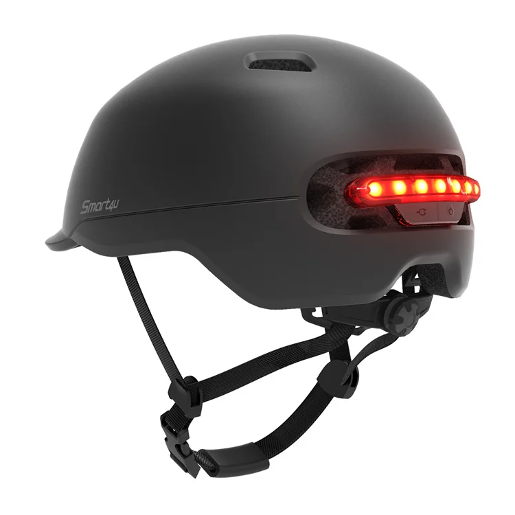 

Smart App Bicycle Helmet Led Warning Light Function Commuting Daily Use E-bike City Sh50u Smart Security Helmet