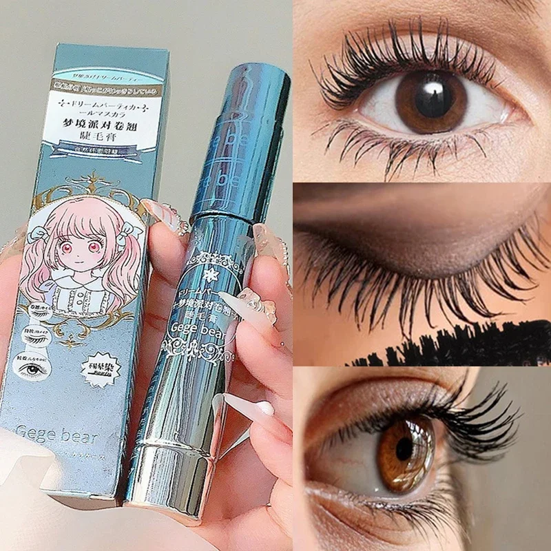 4d Zijde Vezel Mascara Wimpers Verlenging Mascara Waterdichte Langdurige Lash Zwarte Wimpers Extensie Make-Up Tools Cosmetisch