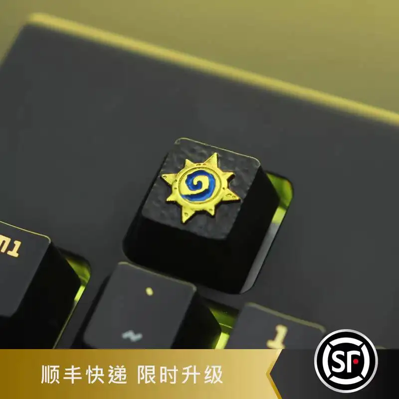Mechanical Keyboard Logo Game Peripheral Zinc Aluminum Alloy Metal Embossed Personalized Keycap