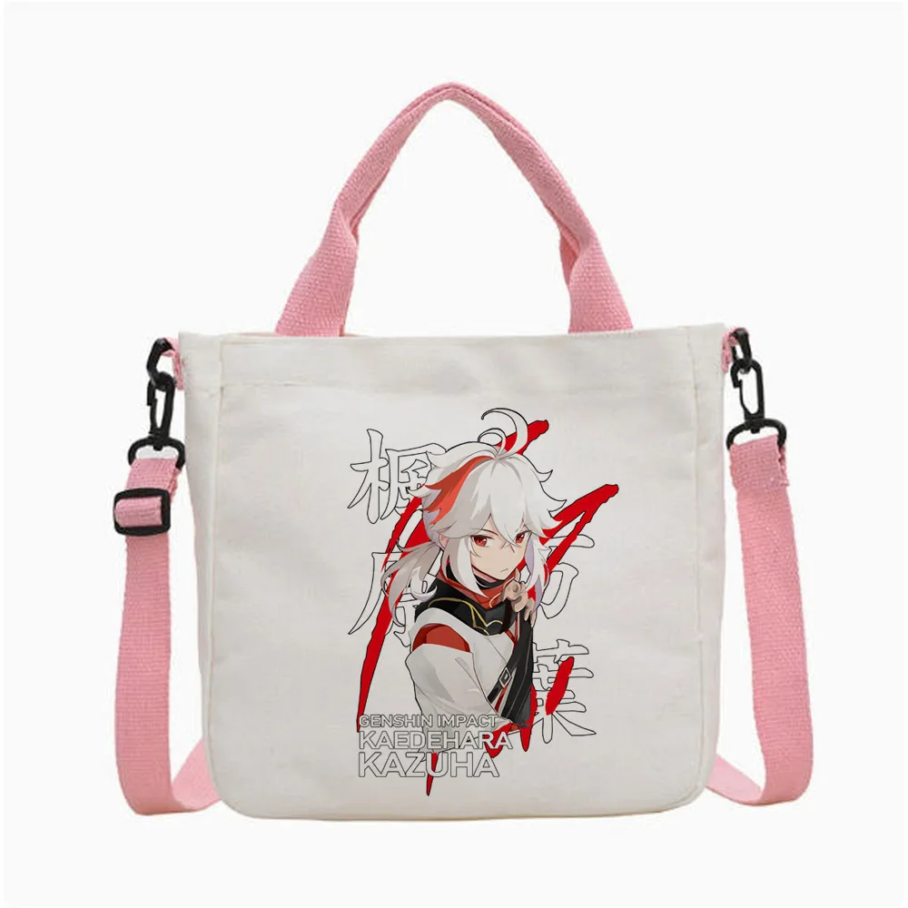 Genshin Impact tote bag shoulder  personnalisable sac cabas torba na zakupy bolsas de tela woman