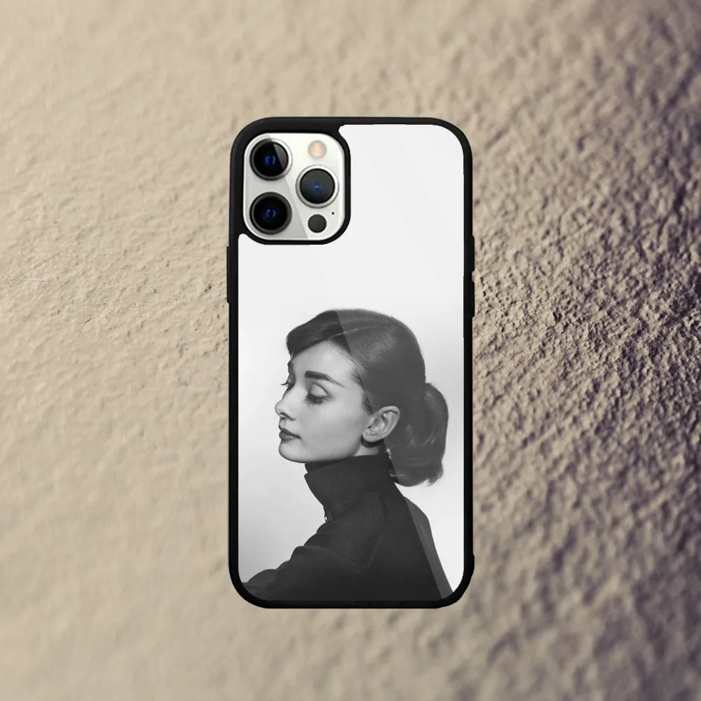 Audrey Hepburn Phone Case For iPhone 15,14,13,12,11,Plus,Pro,Max Mini Magsafe Magnetic Wireless Charging