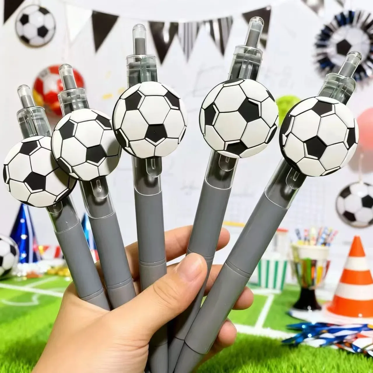 

Sports Basketball Football Style DIY Ballpoint Pen Boy Girl Student School Hospital Men Women Nurse Ball Pen