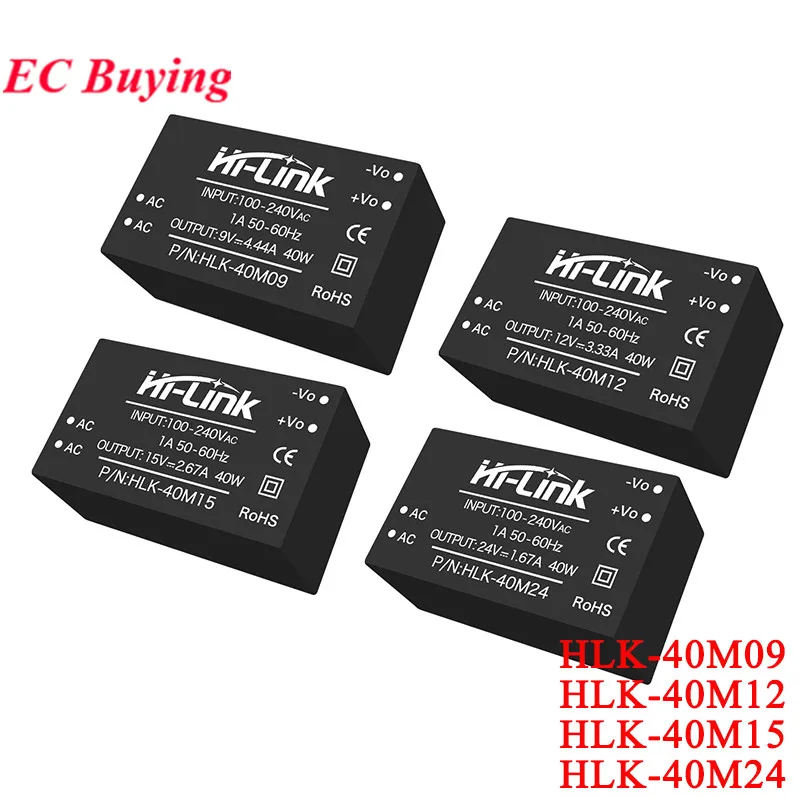 Isolated Regulator Power Supply Module 10W 15W AC to DC 220v to 3V/5V/9V/12V/15V/24V HLK-10M05 10M09 10M03B 15M09C 15M12B 15M12C