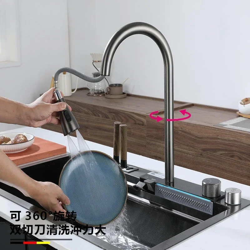 Khusus untuk keran dapur Feiyu, baskom sayuran, wastafel, pembangkit listrik tenaga air, mesin pencuci piring, keran air terjun