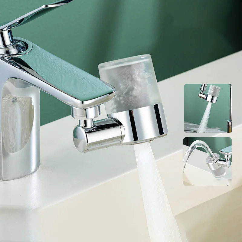 

Universal Kitchen Faucet Extender Anti-Splash Swivel Spout Filter Aerator with Flexible Gooseneck Arm Replacement for Sink Basin