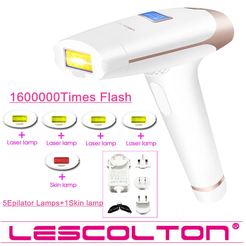 Lescolton T009i 1900000Shots Can Choose IPL Epilador LCD Display Machine Laser Permanent Bikini Trimmer Electric IPL Epilator