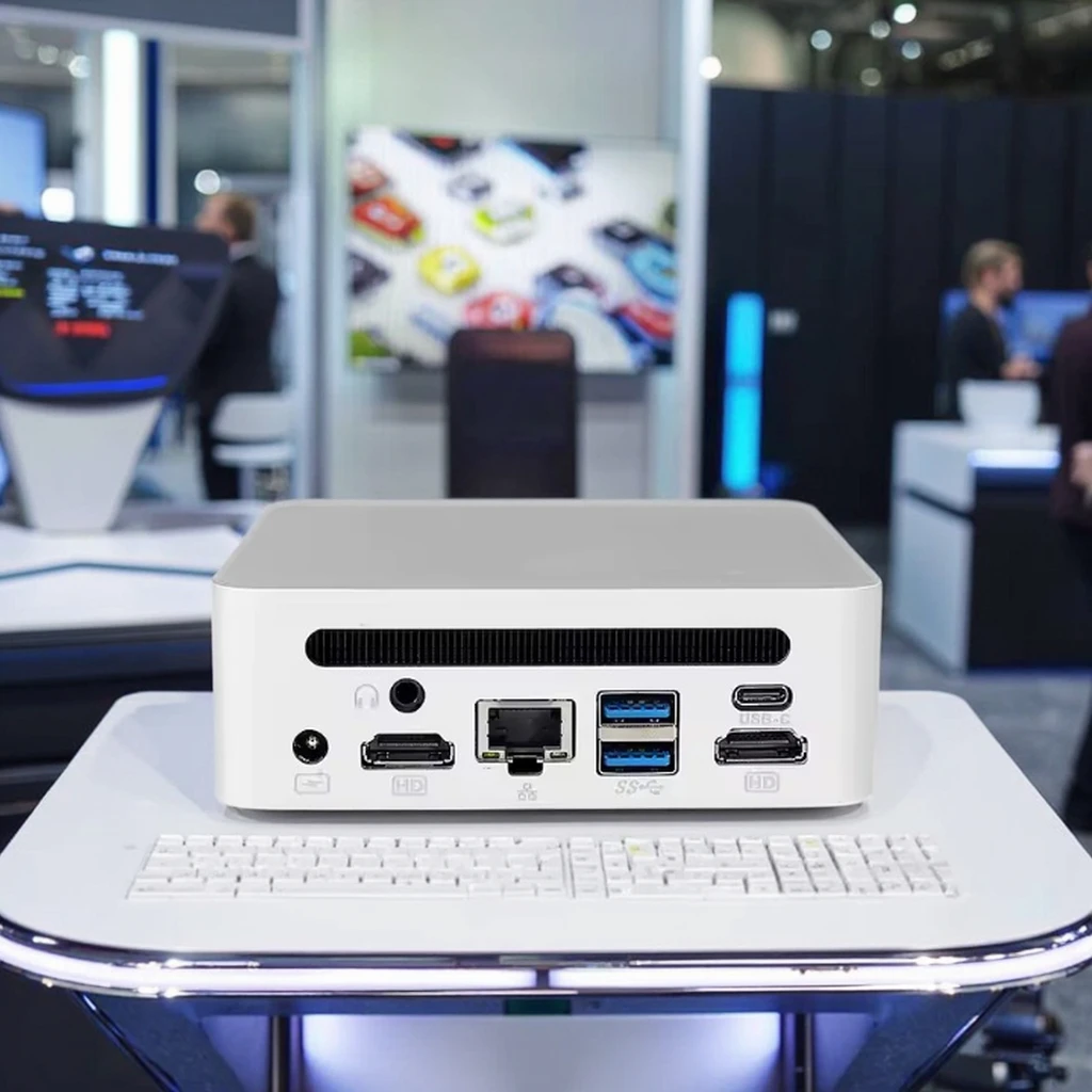 كمبيوتر صغير AMD 5 5600H 6-Core 12-Thread DDR4 رباعي النواة GPU 2xHD-MI 64G يدعم مقابس M.2/SATA UK/US/EU/JP/AU #1