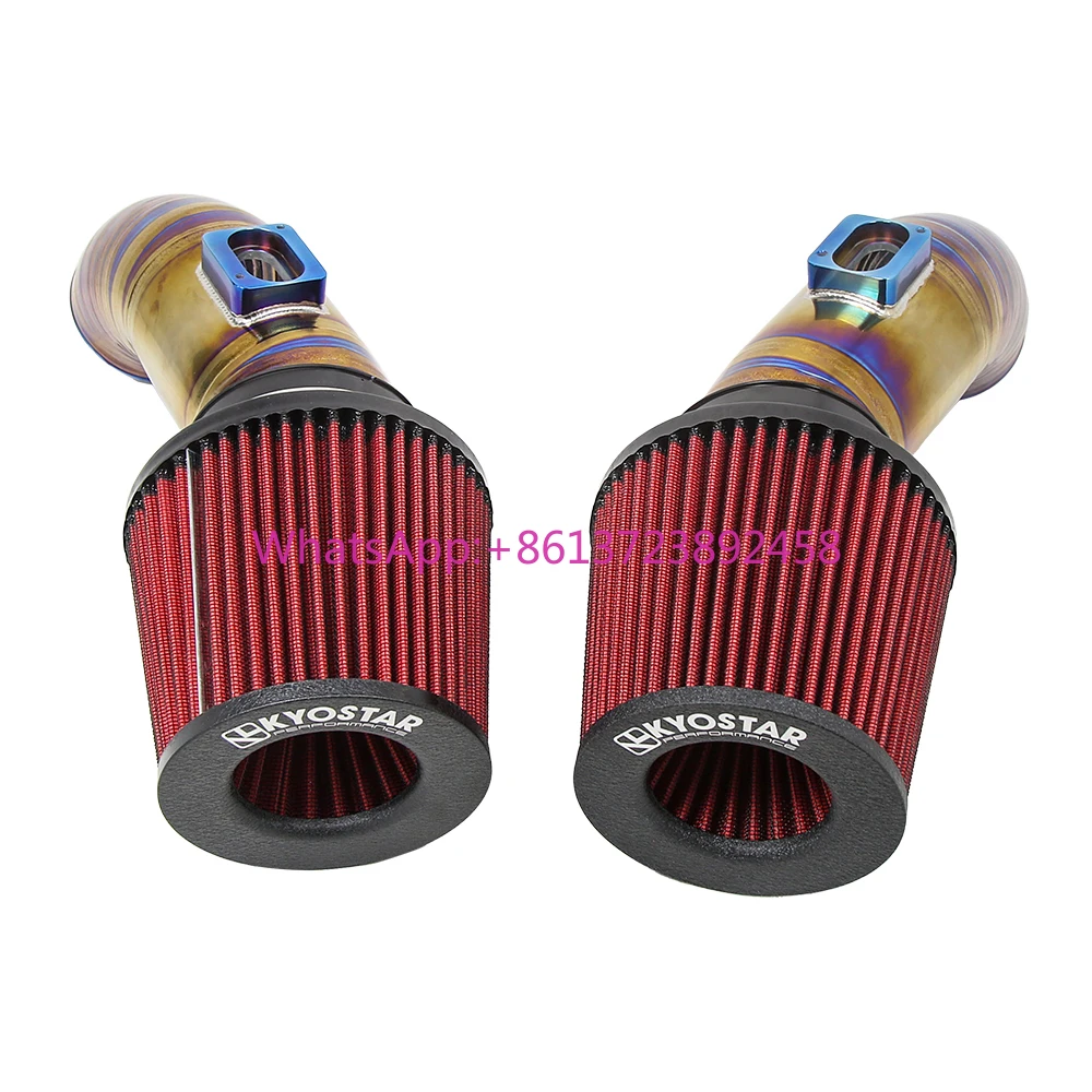 

KYOSTAR Titanium Cold Air Intake System for 2012-2017 BMW F10 M5 F12 F13 M6 S63TU Air Intake