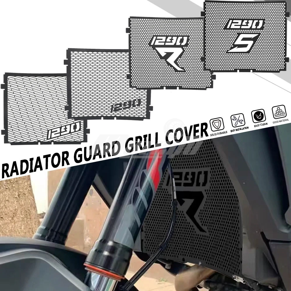 Radiator Guard Grille Cover Protector Protector Accessories For 1290 Super Adventure R S 2017 2018 2019 2020 1290R 1290S 1290R/S