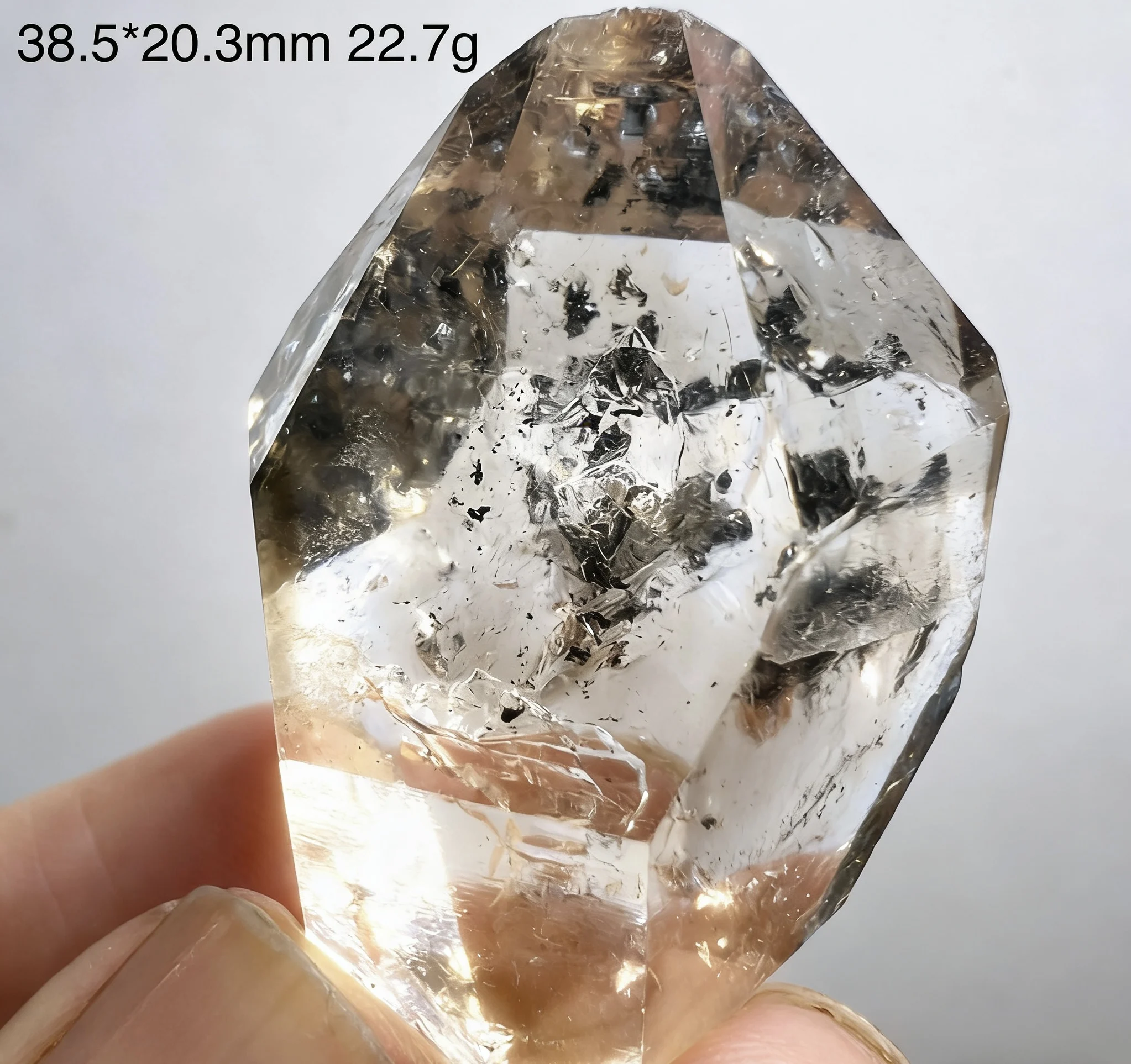 عينة كريستال لامعة طبيعية كريستال خام خشن عالي التردد حجر الريكي العافية الروحية التأمل ديكور المنزل