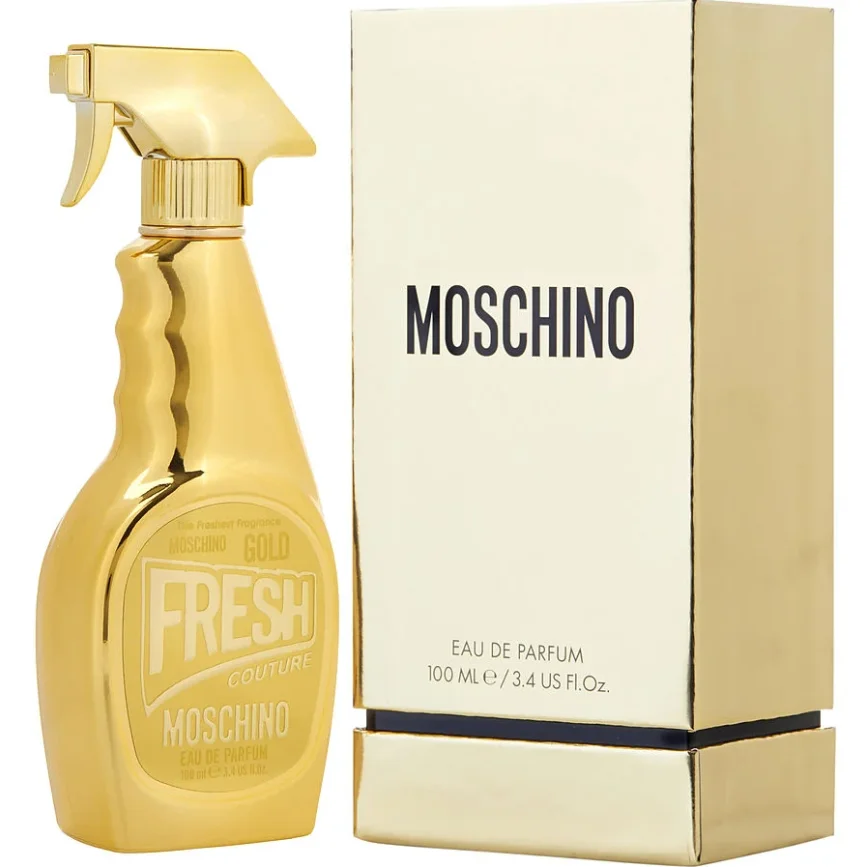 Moschino Gold Fresh Couture mujer Eau De Parfum Spray 100ml Fragancia afrutada original con aroma duradero