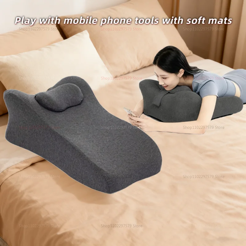 

Подушка для кровати из пены с эффектом памяти для сна, чтения, просмотра телефона, поддержка многофункциональной удобной долговечной подушки для кровати