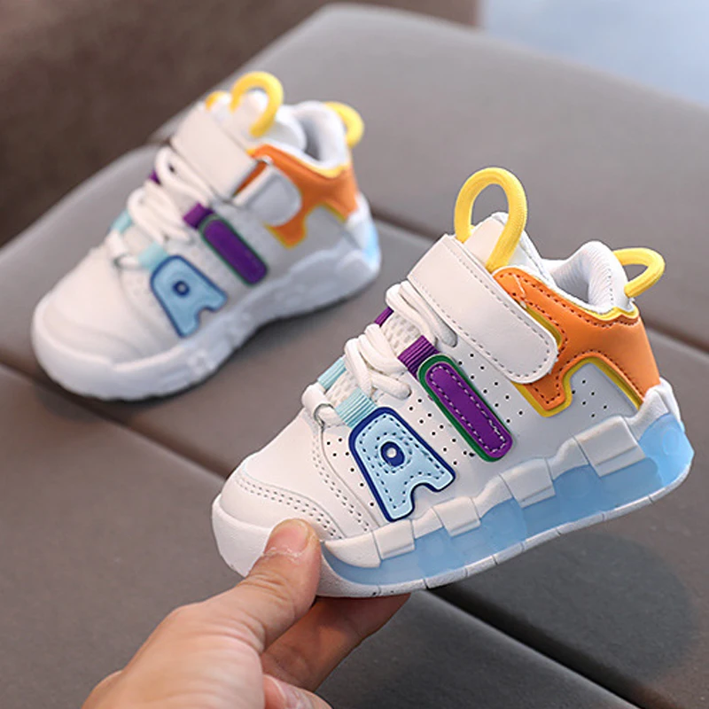 2024 Girls Boys Sports Shoes Baby Shoes Toddler Non-slip Sneakers Casual Soft Shoes for Children Girls Baby Kids Outdoor Shoes