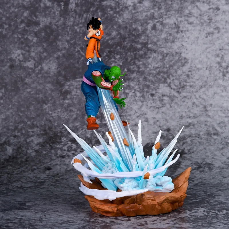 21CM Anime Dragon Ball Son Goku VS Piccolo Figure PVC Action Figures GK Statue Collection Model Toys for Children Gifts