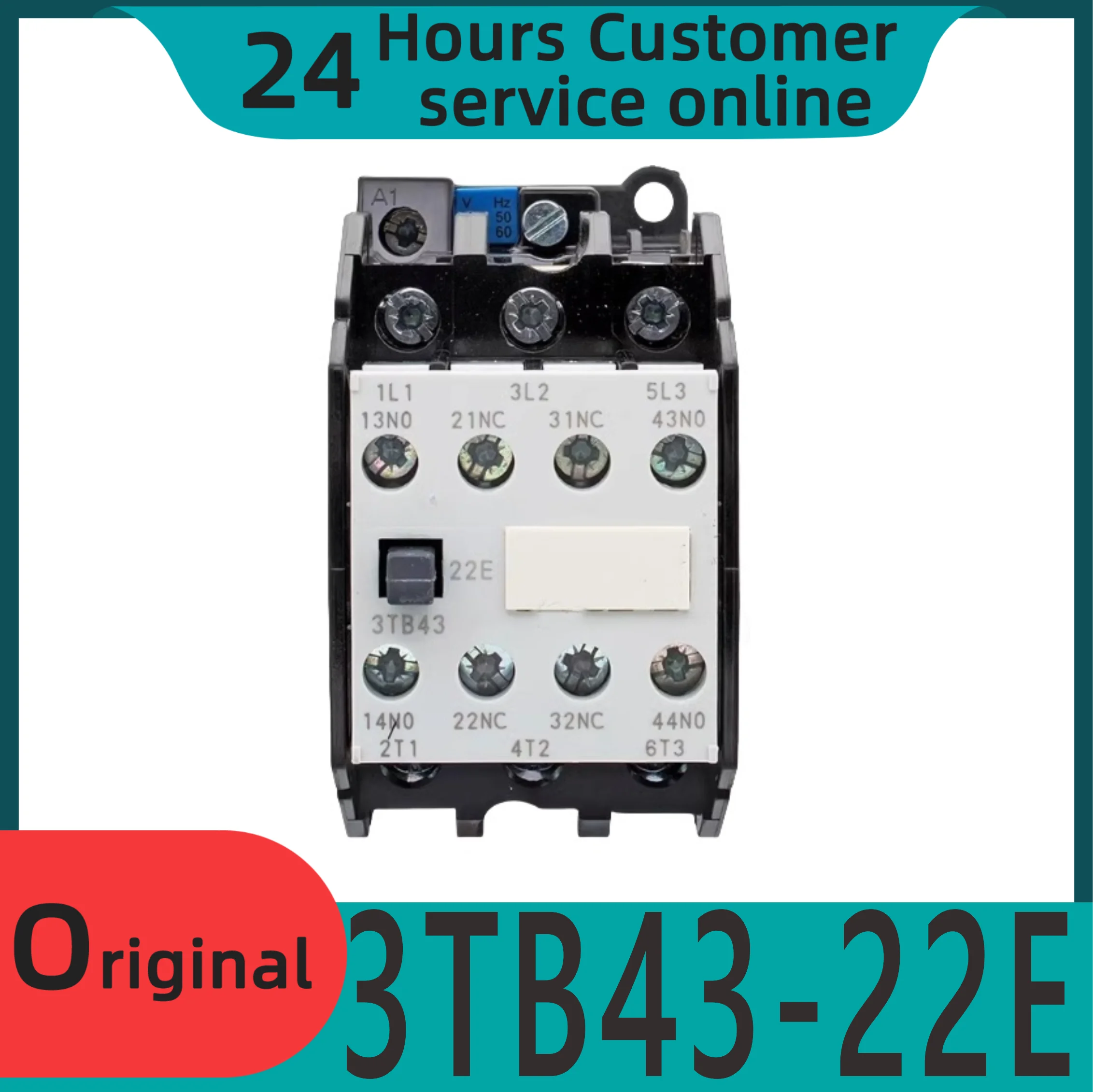 

New original 3TB43-22E AC contactor 3TB4322-0X 0XM0 220V 110V 24V
