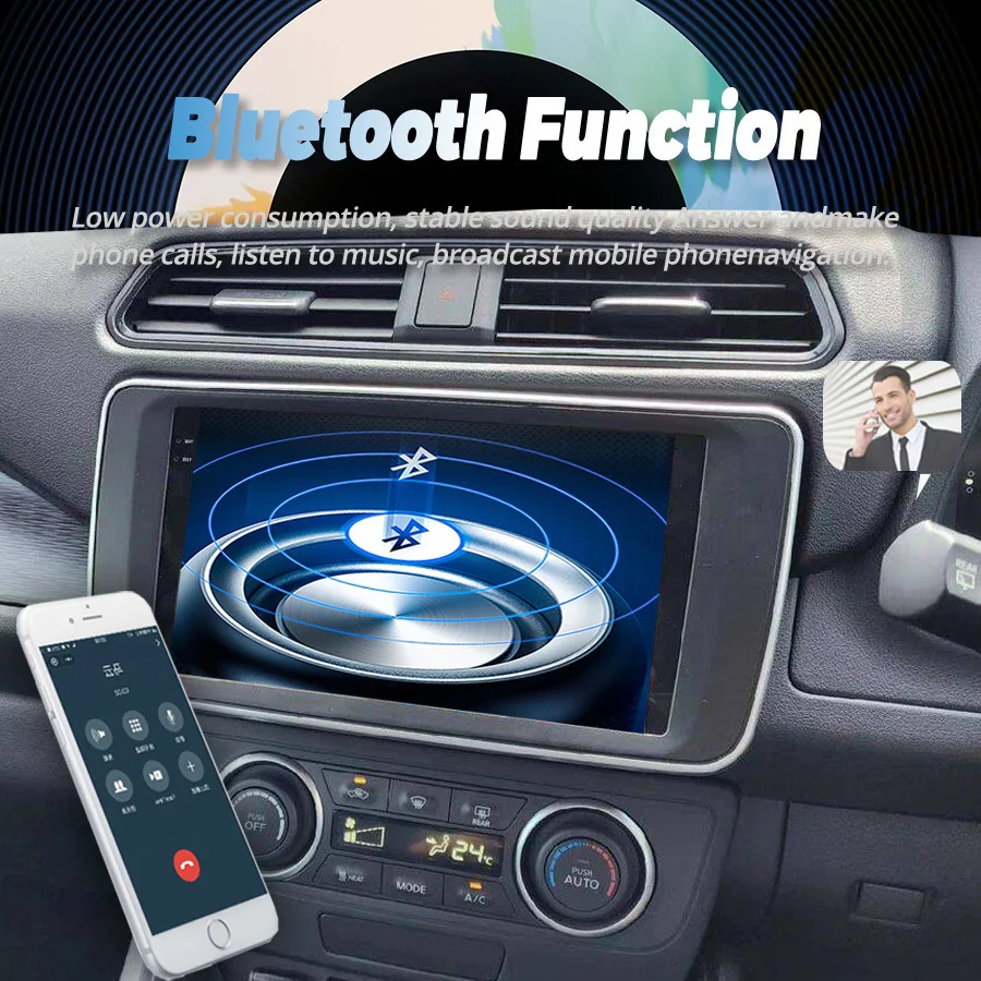 10 zoll Android Bildschirm Für Nissan Leaf 2018 + Stereo Auto Multimedia Video Player Carplay Autoradio Bluetooth Navigation DSP GPS