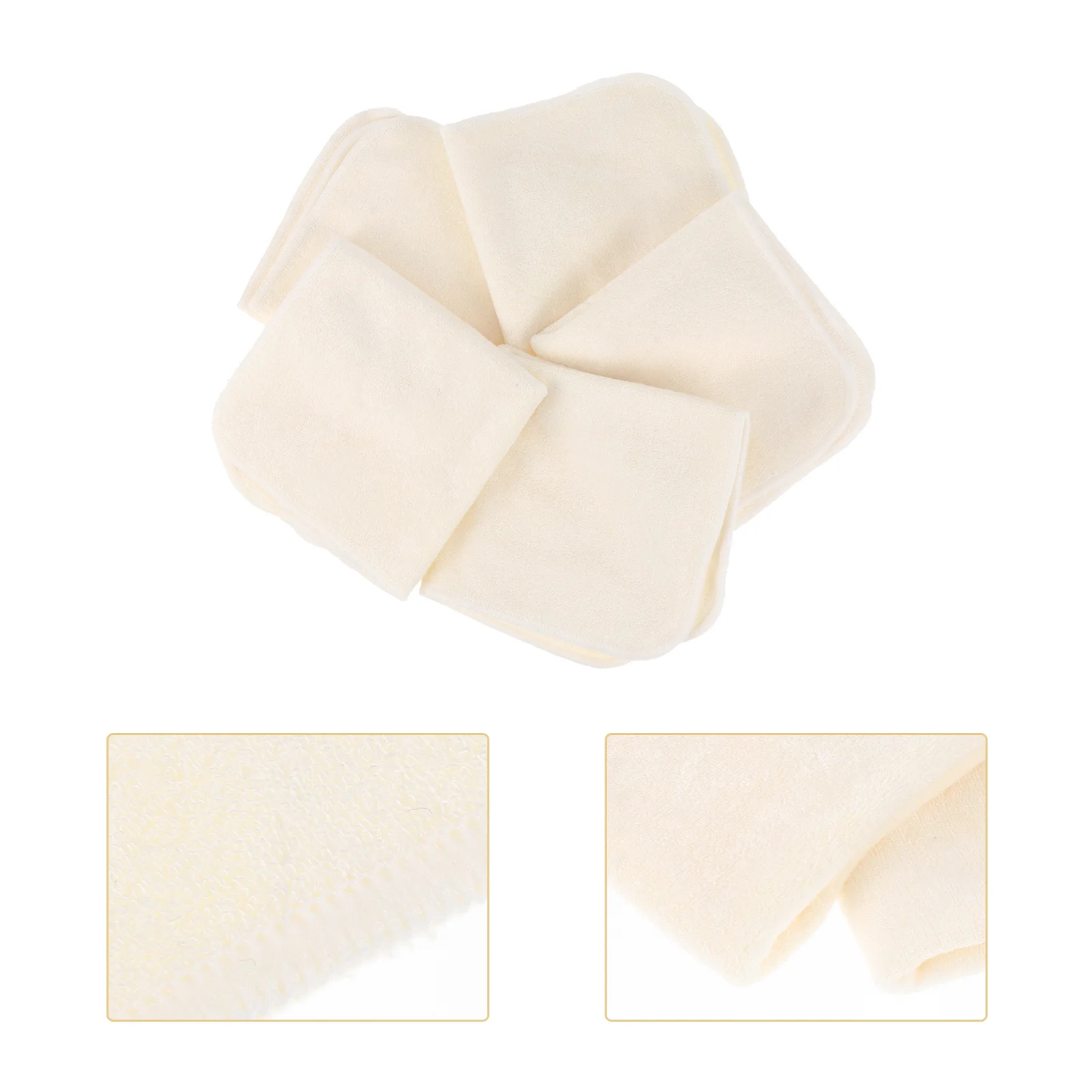 Make up Remover Wipes Bamboo Fiber Bath Towels Infant Saliva Handkerchief