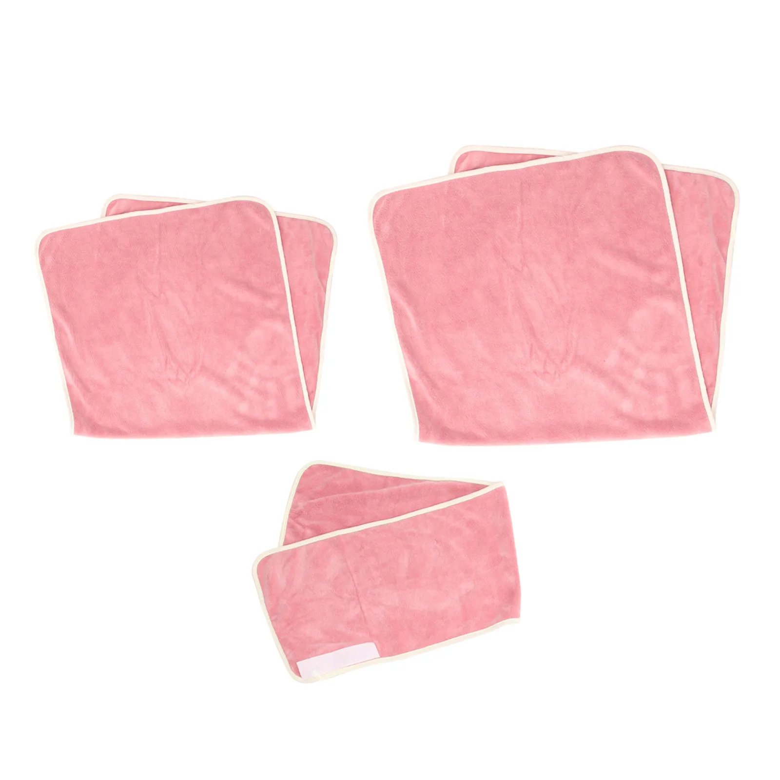 

1Set Beauty Salon Towel Kit Premium Material Breathable Flexible Spa Towels Head Wrap Chest Towels Pillow Covers