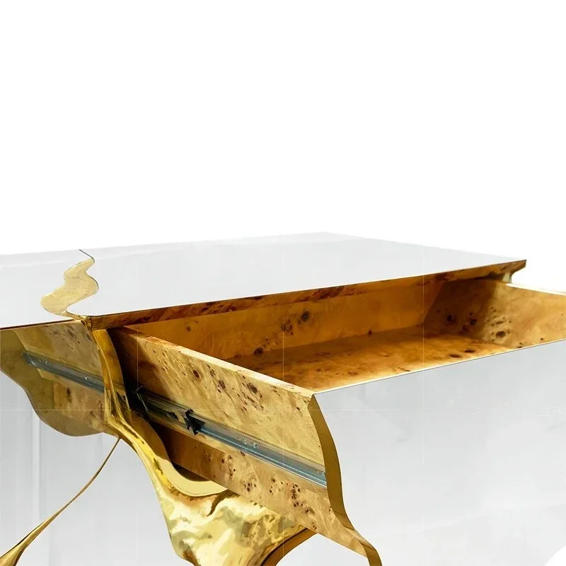 Italian side cabinet, light luxury high-end creative modern design locker