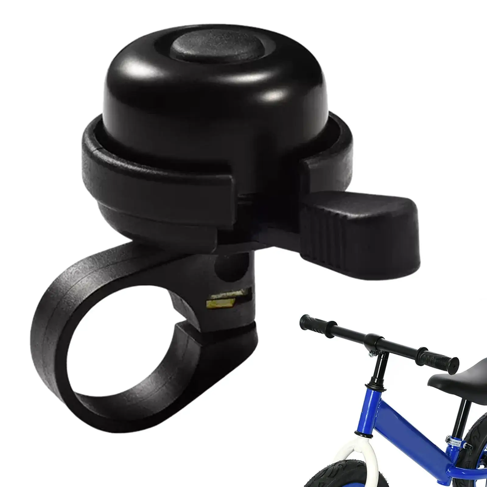 Bike Bell Compact Portable Kids Adults Loud Sound Durable Cycling Bell for