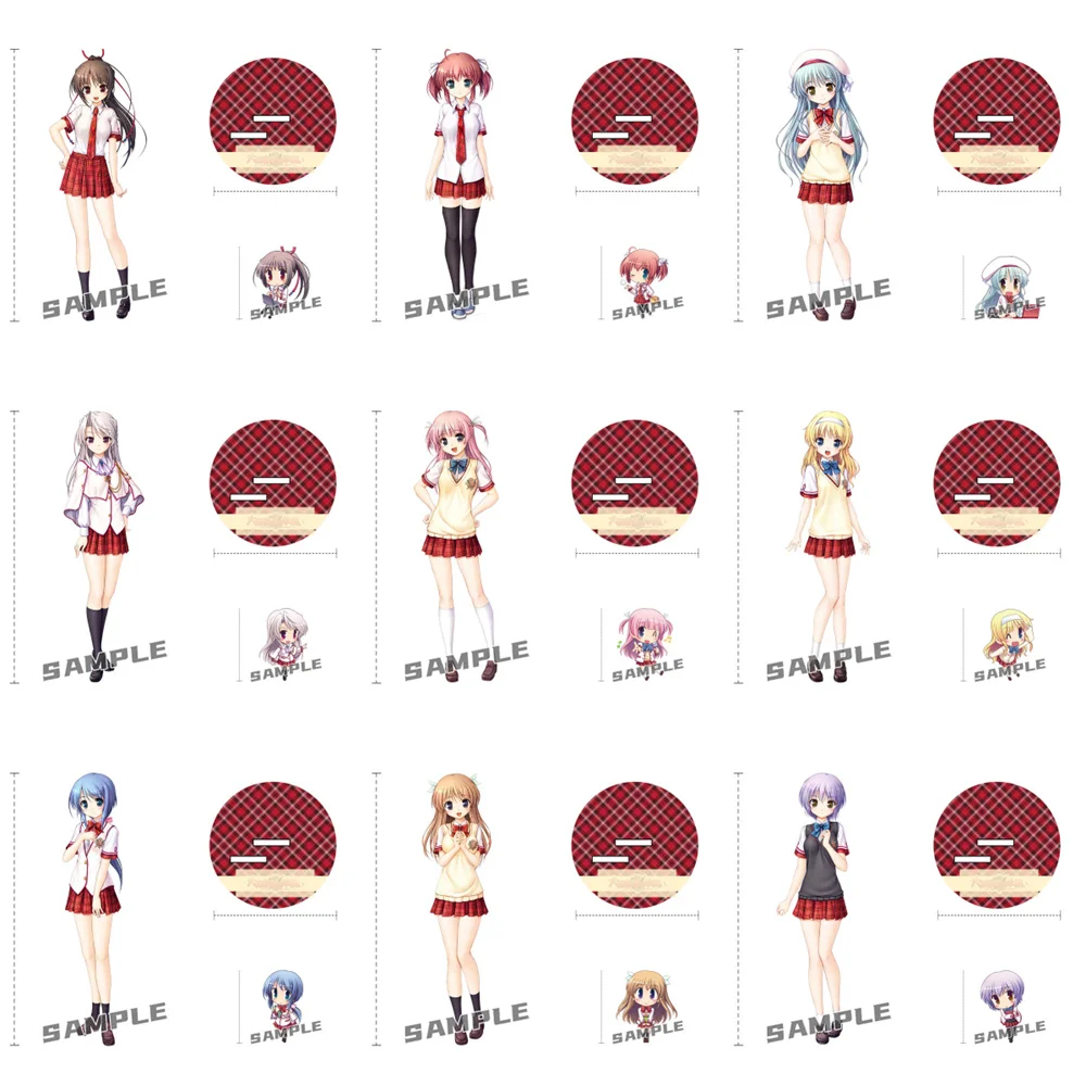 15CM Hot Game Dreaming Sheeps Acrylic Stand Model Keychain Characters Ornament Accessories Goods Christmas Gifts