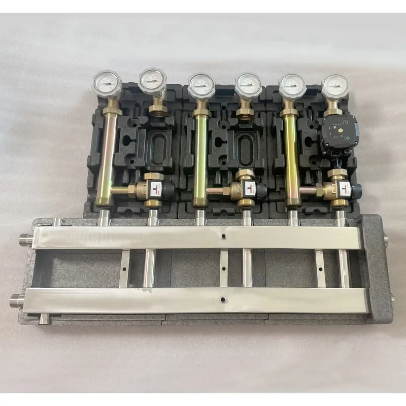 High Quality Heat Pump System Usage Radiant Heating Manifold Distributor