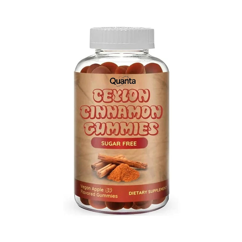 Sugar Free Ceylon Cinnamon Gummies with Added Chromium and Cinnamon -60 Gummies