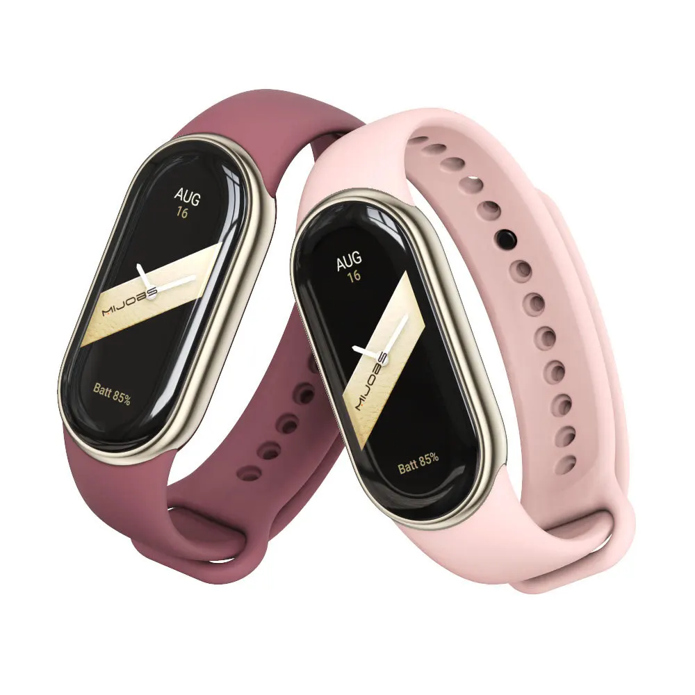 Silicone Loop for Xiaomi Mi Band 8 NFC bracelet Sport wristband Miband 8 Replacement Watchband pulsera mi band strap Accessories