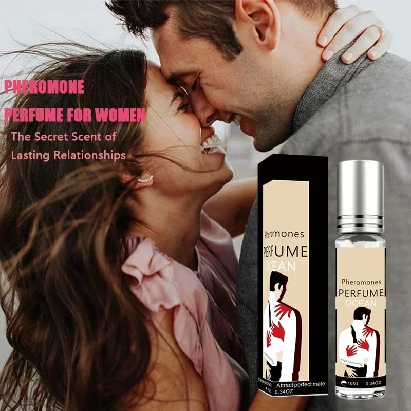 Perfume de feromonas para hombre y mujer, aceite esencial estimulante para el cuerpo, Sexy, de larga duración