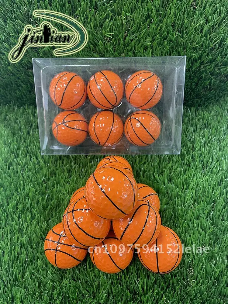 

Набор спортивных мячей для занятий гольфом, двухслойный подарочный мяч для баскетбола, игрушка высокой эластичности