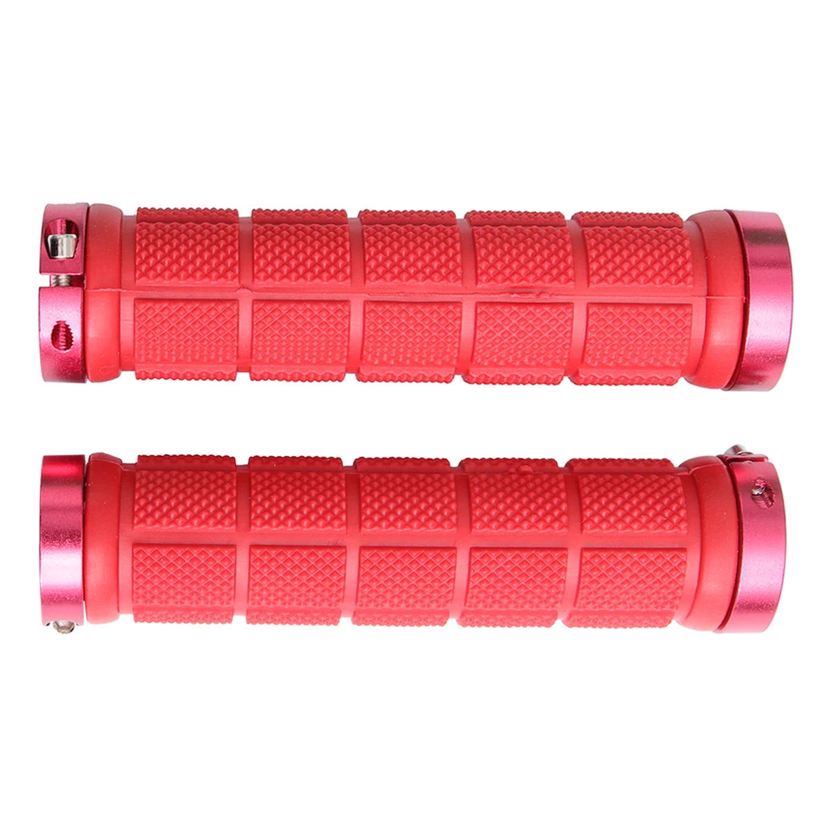 

2pcs Bicycle Handlebar Grips Durable Comfortable NonSlip Bike Cover Aluminum Alloy Joint Palm Pain Relief Cycling Gear