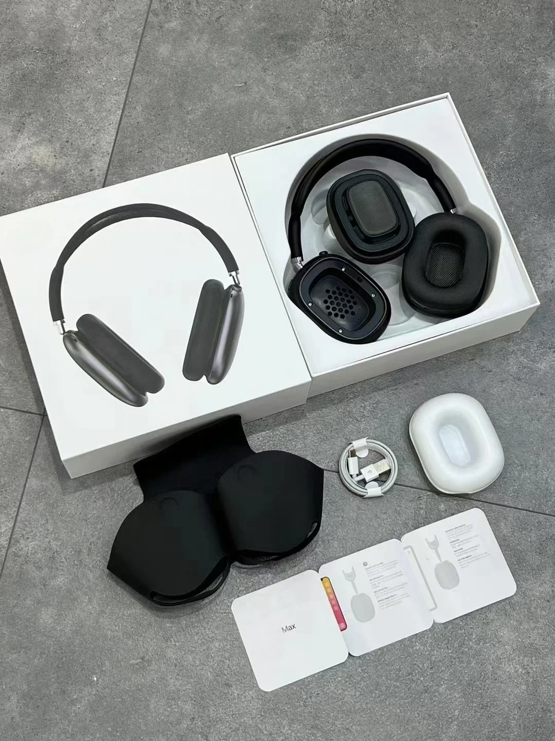 

New high pitched P9Max wireless Bluetooth headset with magnetic tape and pop up music headphones made of 3D cotton