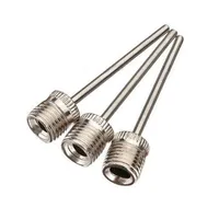 5PCS Basketball Inflating Pump Needle Football Inflatable Air Valve Adaptors Nozzle Ball Air Needle Stainless Steel Pump Pin