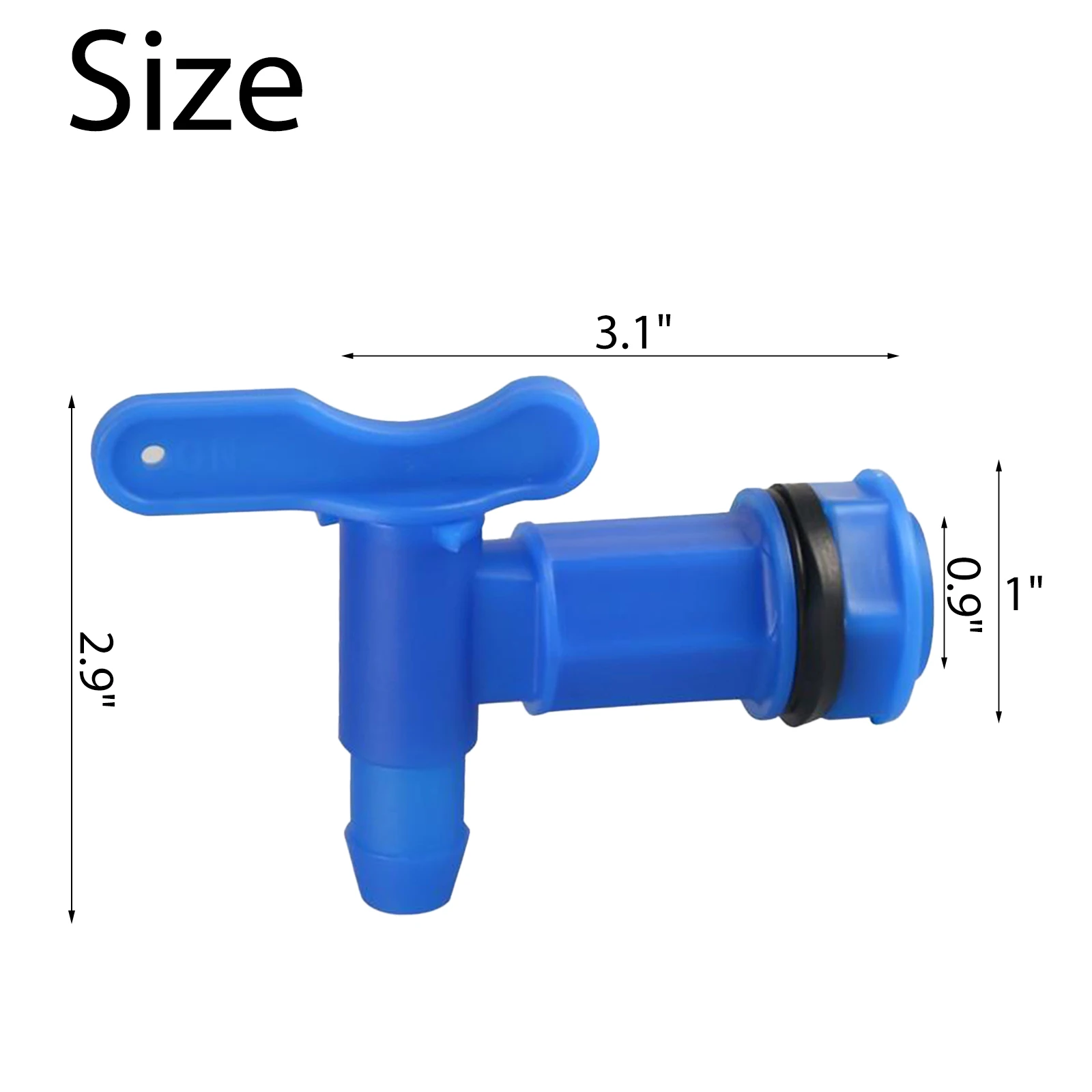 Brands New High Quality Hot Sale Home & Garden Faucet PLASTIC Barrels Black Blue Durable Tools Useful Water Butt Taps