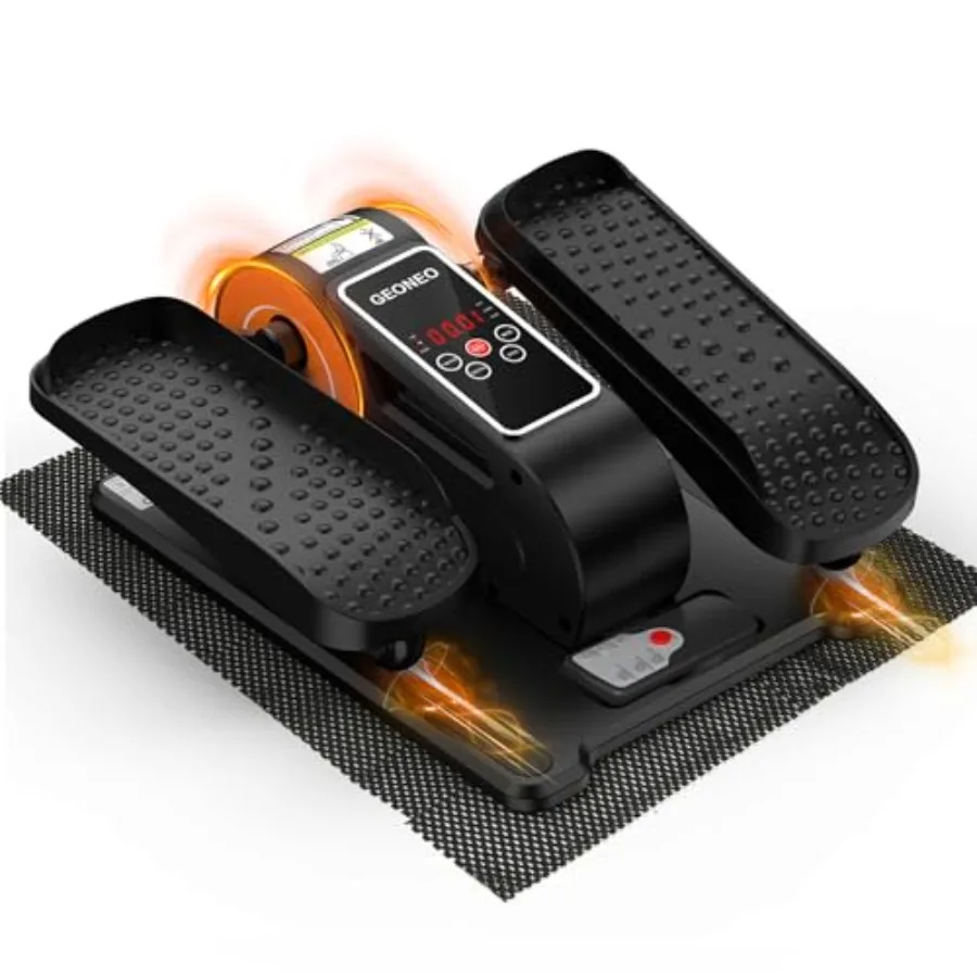 

Электрический эллиптический тренажер под стол для пожилых людей, бесшумный, портативный, с пультом ДУ, ручным и автоматическим режимами, 12 уровней нагрузки