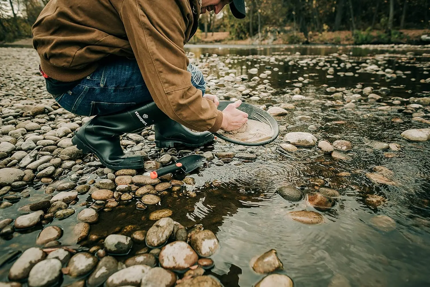 Espátula de jardim de plástico resistente-pá manual ergonômica durável para plantio, escavação, capina-ferramentas de jardinagem para adultos