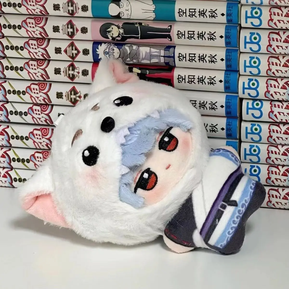 10cm Sakata Gintoki Plush Dolls Gintama Plush Doll Key Chain Bag Decoration Cute Doll Stuffed Collection Kids Toys Birthday Gift