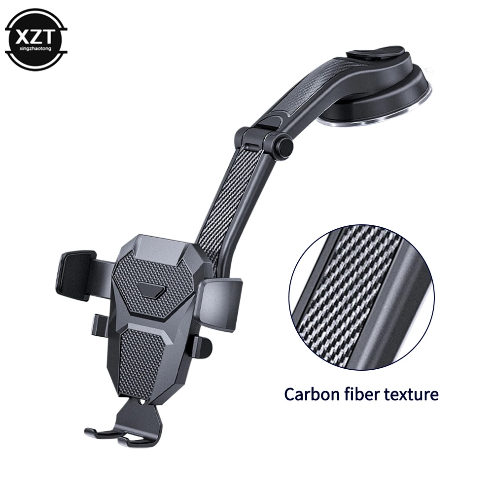 Car Phone Holder in Cellphone Accessories Portable Mobile For a Smartphone Cell Rotary And Holding The Retractable Device